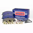 Jeu de 4 plaquettes de frein avant BORG & BECK BBP2904 - Visuel 1