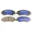 Jeu de 4 plaquettes de frein avant BORG & BECK BBP2907 - Visuel 2