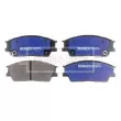 Jeu de 4 plaquettes de frein avant BORG & BECK BBP2915 - Visuel 2