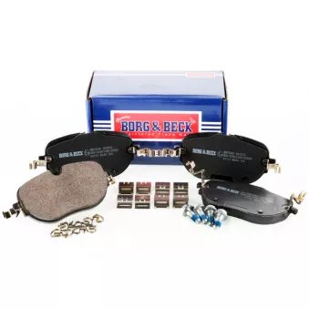 Jeu de 4 plaquettes de frein avant BORG & BECK BBP2946