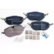 Jeu de 4 plaquettes de frein avant BORG & BECK BBP2946 - Visuel 2