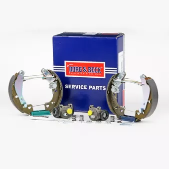 Kit de freins arrière (prémontés) BORG & BECK BBS1004K