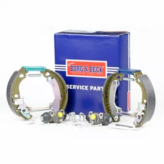 Kit de freins arrière (prémontés) BORG & BECK BBS1028K
