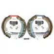 Kit de freins arrière (prémontés) BORG & BECK BBS1064K - Visuel 1
