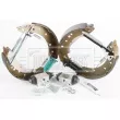 Kit de freins arrière (prémontés) BORG & BECK BBS1068K - Visuel 2