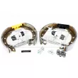 Kit de freins arrière (prémontés) BORG & BECK BBS1091K - Visuel 3