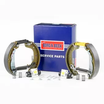 Kit de freins arrière (prémontés) BORG & BECK BBS1092K