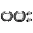 Kit de freins arrière (prémontés) BORG & BECK BBS1159K - Visuel 2