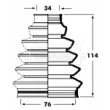 Joint-soufflet, arbre de commande BORG & BECK BCB2352R - Visuel 2