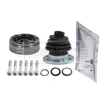 Embout de cardan avant (kit de réparation) BORG & BECK BCJ1222
