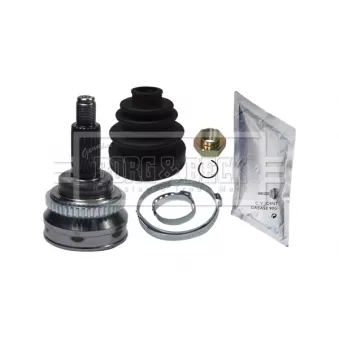Embout de cardan avant (kit de réparation) BORG & BECK BCJ1453