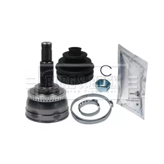 Embout de cardan avant (kit de réparation) BORG & BECK BCJ1517