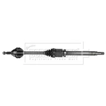 Arbre de transmission BORG & BECK BDS1019
