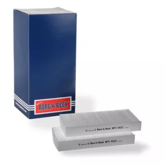 Filtre, air de l'habitacle BORG & BECK BFC1022