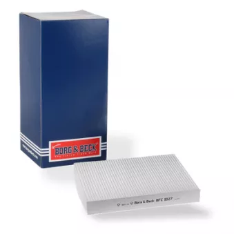 Filtre, air de l'habitacle BORG & BECK BFC1027