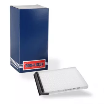 Filtre, air de l'habitacle BORG & BECK BFC1229