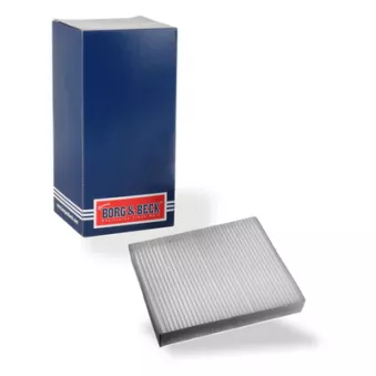 Filtre, air de l'habitacle BORG & BECK BFC1278