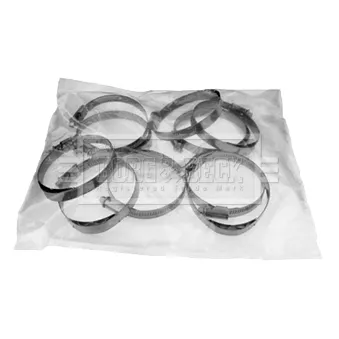 Bride de fixation, gaine de suralimentation BORG & BECK BHC1004