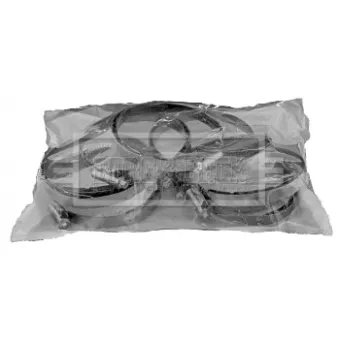 Bride de fixation, gaine de suralimentation BORG & BECK BHC1006
