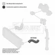 Gaine de suralimentation BORG & BECK BTH1366 - Visuel 3