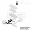 Tuyau d'aspiration, alimentation d'air BORG & BECK BTH1453 - Visuel 3