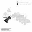 Tuyau d'aspiration, alimentation d'air BORG & BECK BTH1456 - Visuel 3
