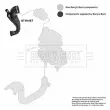 Tuyau d'aspiration, alimentation d'air BORG & BECK BTH1457 - Visuel 3