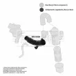 Tuyau d'aspiration, alimentation d'air BORG & BECK BTH1459 - Visuel 3