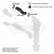 Tuyau d'aspiration, alimentation d'air BORG & BECK BTH1462 - Visuel 3