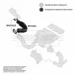 Tuyau d'aspiration, alimentation d'air BORG & BECK BTH1463 - Visuel 3