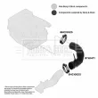 Tuyau d'aspiration, alimentation d'air BORG & BECK BTH1471 - Visuel 3