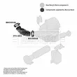 Tuyau d'aspiration, alimentation d'air BORG & BECK BTH1483 - Visuel 3