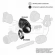 Tuyau d'aspiration, alimentation d'air BORG & BECK BTH1495 - Visuel 3