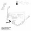 Gaine de suralimentation BORG & BECK BTH1539 - Visuel 3