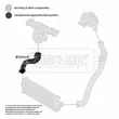 Gaine de suralimentation BORG & BECK BTH1549 - Visuel 3