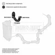 Gaine de suralimentation BORG & BECK BTH1602 - Visuel 3