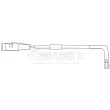 Contact d'avertissement, usure des plaquettes de frein BORG & BECK BWL3007 - Visuel 2