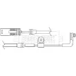 Contact d'avertissement, usure des plaquettes de frein BORG & BECK BWL3017 - Visuel 2