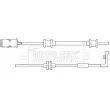 Contact d'avertissement, usure des plaquettes de frein BORG & BECK BWL3020 - Visuel 2