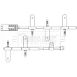 Contact d'avertissement, usure des plaquettes de frein BORG & BECK BWL3031 - Visuel 2