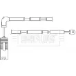Contact d'avertissement, usure des plaquettes de frein BORG & BECK BWL3036 - Visuel 2