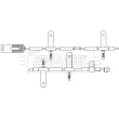 Contact d'avertissement, usure des plaquettes de frein BORG & BECK BWL3039 - Visuel 2