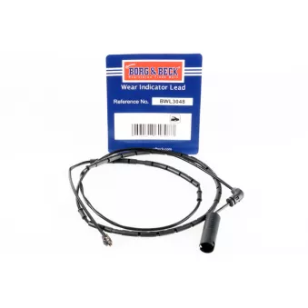 Contact d'avertissement, usure des plaquettes de frein BORG & BECK BWL3048