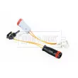Contact d'avertissement, usure des plaquettes de frein BORG & BECK BWL3050 - Visuel 3