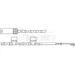 Contact d'avertissement, usure des plaquettes de frein BORG & BECK BWL3053 - Visuel 2