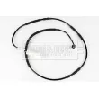 Contact d'avertissement, usure des plaquettes de frein BORG & BECK BWL3057 - Visuel 3