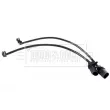 Contact d'avertissement, usure des plaquettes de frein BORG & BECK BWL3062 - Visuel 3