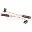 Contact d'avertissement, usure des plaquettes de frein BORG & BECK BWL3069 - Visuel 3