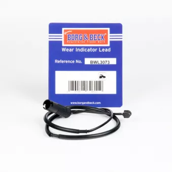 Contact d'avertissement, usure des plaquettes de frein BORG & BECK BWL3073