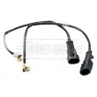 Contact d'avertissement, usure des plaquettes de frein BORG & BECK BWL3075 - Visuel 3
